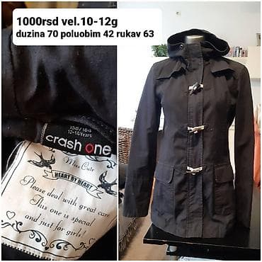 Dečja jakna Crash One (12–14 godina, visina 158/164) - Boja: crna - na lalafo.rs — 2 Dečja jakna Crash One (12–14 godina, visina 158/164) - Boja: crna - — 2