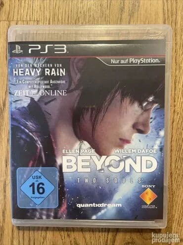 Prodajem original igricu za Sony Playstation 3 konzolu - BEYOND Two na lalafo.rs Prodajem original igricu za Sony Playstation 3 konzolu - BEYOND Two