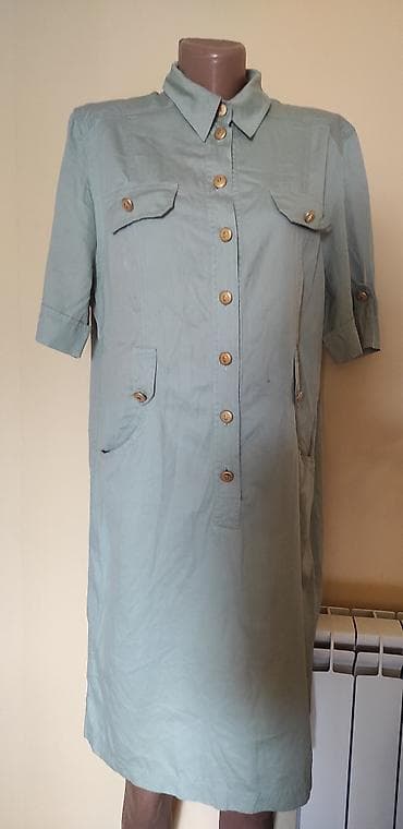 Women's Clothing: Haljina pamucna. Mint zelena boja. Poluobim grudi 57, ramena 43 at lalafo.rs — 6 Women's Clothing: Haljina pamucna. Mint zelena boja. Poluobim grudi 57, ramena 43 — 6