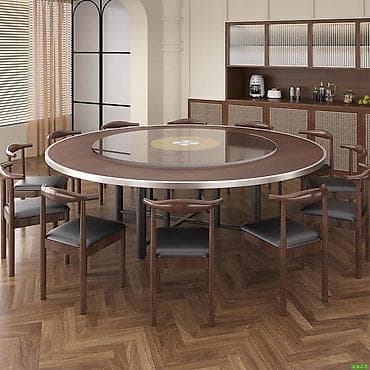 Sklopivi okrugli sto sa rotirajućom tacnom (Lazy Susan) - Prečnici na lalafo.rs — 1 Sklopivi okrugli sto sa rotirajućom tacnom (Lazy Susan) - Prečnici — 1