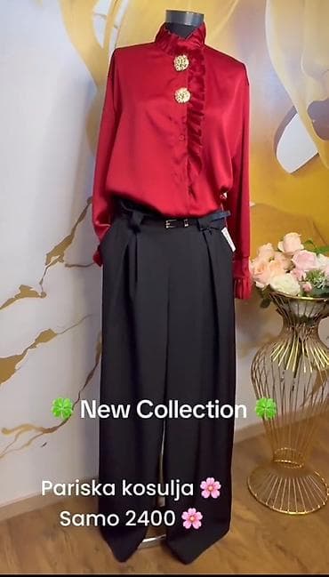 Pariska košulja – New Collection Elegantna satenska košulja u na lalafo.rs Pariska košulja – New Collection Elegantna satenska košulja u