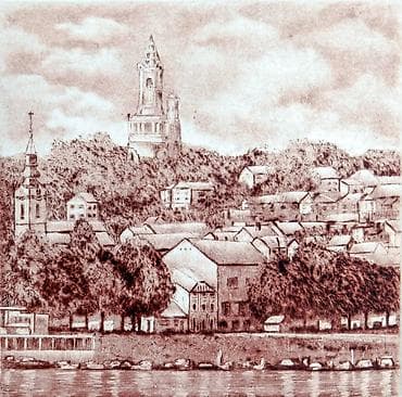 Umjetnički grafički radovi – serija beogradskih motiva - Tehnika na lalafo.rs — 4 Umjetnički grafički radovi – serija beogradskih motiva - Tehnika — 4