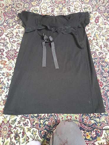 Crna ženska tunika/haljinica Cocount Clothing, veličina S/M. - na lalafo.rs — 2 Crna ženska tunika/haljinica Cocount Clothing, veličina S/M. - — 2