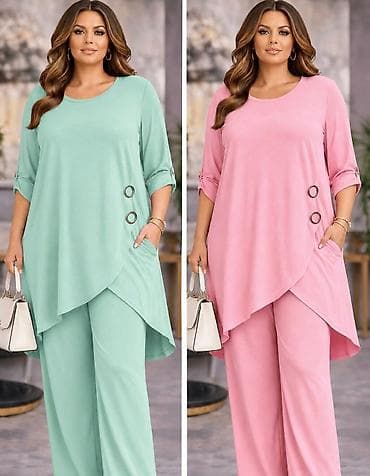 Jumpsuits: 05. Kompleti za punije
2XL 3XL 4XL
Cena : 3.300 dinara H at lalafo.rs — 5 Jumpsuits: 05. Kompleti za punije
2XL 3XL 4XL
Cena : 3.300 dinara H — 5