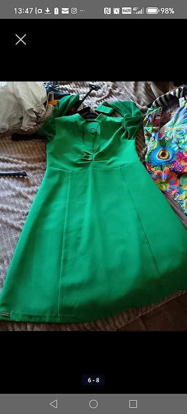 Vogeli Lot haljina – 4 komada - Zelena elegantna haljina: midi na lalafo.rs Vogeli Lot haljina – 4 komada - Zelena elegantna haljina: midi