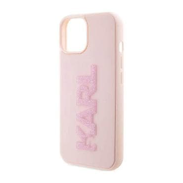Maska Karl Lagerfeld 3D Rubber Glitter Logo za iPhone 15 6.1 roze at lalafo.rs — 6 Maska Karl Lagerfeld 3D Rubber Glitter Logo za iPhone 15 6.1 roze — 6