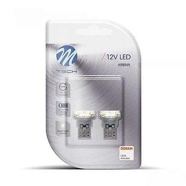 M‑Tech 12V LED sijalice T10/W5W – set od 2 komada - Tip grla: T10 na lalafo.rs M‑Tech 12V LED sijalice T10/W5W – set od 2 komada - Tip grla: T10