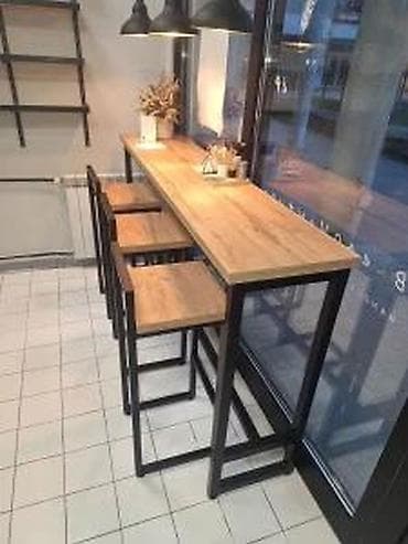 Office Furniture: BARSKI STO MODEL B44 | Izrada nameštaja po meri Drvo&metal at lalafo.rs — 7 Office Furniture: BARSKI STO MODEL B44 | Izrada nameštaja po meri Drvo&metal — 7