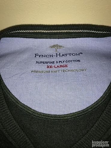 Original FYNCH - HATTON dzemper XXL NOV 100% Superfine 3 ply cotton na lalafo.rs — 2 Original FYNCH - HATTON dzemper XXL NOV 100% Superfine 3 ply cotton — 2
