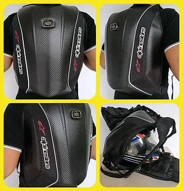 Sports & Leisure: Moto ranac Alpinestars/OGIO stil – aerodinamični hard shell - Tvrda at lalafo.rs — 6 Sports & Leisure: Moto ranac Alpinestars/OGIO stil – aerodinamični hard shell - Tvrda — 6