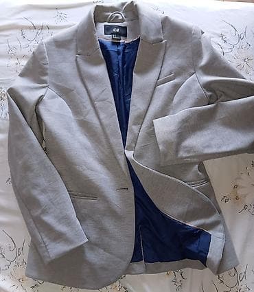zenske broj: H&M ženski sako – sivi - Brend: H&M - Veličina: EUR 36 / US 8 at lalafo.rs — 2 zenske broj: H&M ženski sako – sivi - Brend: H&M - Veličina: EUR 36 / US 8 — 2