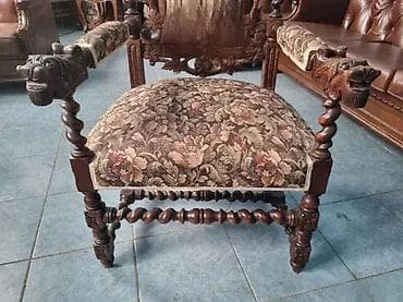 Stilski klub stolovi: Stilska fotelja u odlicnom stanju na lalafo.rs — 9 Stilski klub stolovi: Stilska fotelja u odlicnom stanju — 9