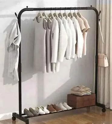 👚 Stalak za odeću – Tender za lakše odlaganje stvari sa policom na lalafo.rs — 1 👚 Stalak za odeću – Tender za lakše odlaganje stvari sa policom — 1