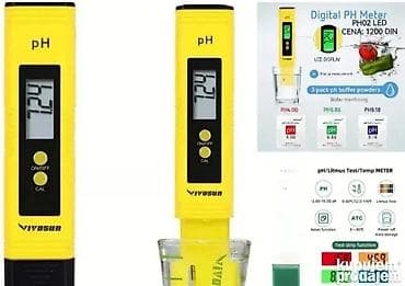 Digitalni pH metar – pH tester pH01 🔬 Dobrodošli u Davidov shop na lalafo.rs — 1 Digitalni pH metar – pH tester pH01 🔬 Dobrodošli u Davidov shop — 1