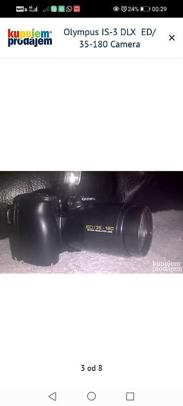 Olympus Is-3 Dlx ED/35-180 Intelligent Zoom &Flash Camera Slanje at lalafo.rs — 3 Olympus Is-3 Dlx ED/35-180 Intelligent Zoom &Flash Camera Slanje — 3