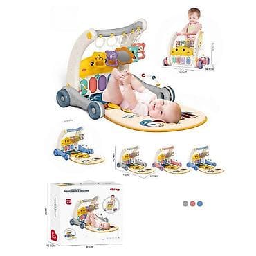 Baby Push Walkers: Multifunkcionalni 2u1 set za bebe: klavir-gimnastika prostirka + at lalafo.rs — 1 Baby Push Walkers: Multifunkcionalni 2u1 set za bebe: klavir-gimnastika prostirka + — 1