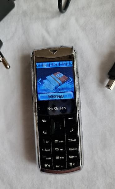 kom sa etiketom: Mc Onsen mobilni telefon sa punjačem - Brendirani model: Mc Onsen - at lalafo.rs — 5 kom sa etiketom: Mc Onsen mobilni telefon sa punjačem - Brendirani model: Mc Onsen - — 5