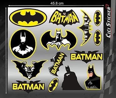 Batman nalepnice komplet - nalepnice batman - 2682 📌 opis: batman na lalafo.rs — 2 Batman nalepnice komplet - nalepnice batman - 2682 📌 opis: batman — 2