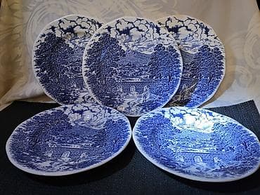 Sport & Hobby: Engleski tanjiri Crown Ducal iz 70ih. Engleski desertni tanjiri bez at lalafo.rs — 1 Sport & Hobby: Engleski tanjiri Crown Ducal iz 70ih. Engleski desertni tanjiri bez — 1