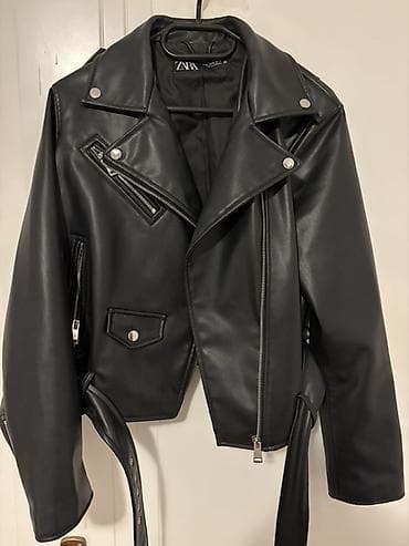 ZARA ženska bajkerska jakna od veštačke kože (Faux Leather Biker na lalafo.rs — 1 ZARA ženska bajkerska jakna od veštačke kože (Faux Leather Biker — 1