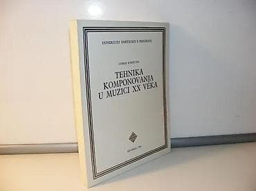 Tehnika komponovanja u muzici xx veka kohoutek1984 univerzitet na lalafo.rs Tehnika komponovanja u muzici xx veka kohoutek1984 univerzitet