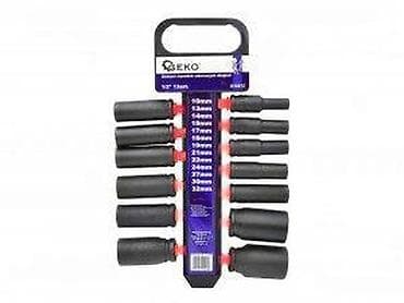 dve suknje po: GEKO set dubokih udarnih nasadnih ključeva – 1/2" (15 delova) - Tip at lalafo.rs — 2 dve suknje po: GEKO set dubokih udarnih nasadnih ključeva – 1/2" (15 delova) - Tip — 2