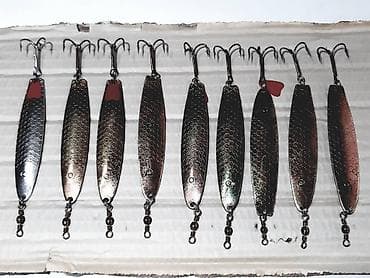 Varalice kasike 19gr, 90mm, iz 90-ih Duzina same kasike je 90mm a at lalafo.rs — 4 Varalice kasike 19gr, 90mm, iz 90-ih Duzina same kasike je 90mm a — 4