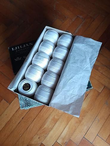 Sewing materials: Ljiljan – pamučni konac za heklanje (Tvornica konca “Unitas”, Zagreb) at lalafo.rs — 7 Sewing materials: Ljiljan – pamučni konac za heklanje (Tvornica konca “Unitas”, Zagreb) — 7