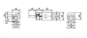 Electric Motors: Mikro DC motor sa metalnim planetarnim prenosnikom (gearmotor) Opis at lalafo.rs — 2 Electric Motors: Mikro DC motor sa metalnim planetarnim prenosnikom (gearmotor) Opis — 2