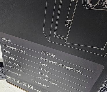 Elektronski sef sa šifrom i ključevima Imamo u ponudi 3 dimenzije na lalafo.rs — 7 Elektronski sef sa šifrom i ključevima Imamo u ponudi 3 dimenzije — 7