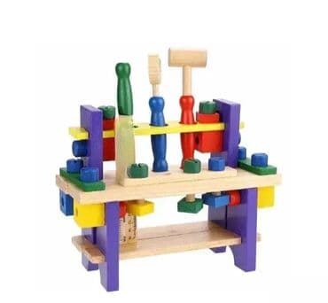 Dečije radionice i alati: Drvena Polica za Alat Drvena polica za alat je odlična edukativna na lalafo.rs — 1 Dečije radionice i alati: Drvena Polica za Alat Drvena polica za alat je odlična edukativna — 1