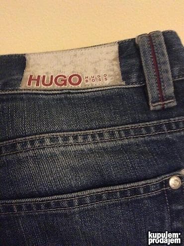 bermude teksas br: Original Hugo Boss farmerice 33 RED LINE Polustruk 45cm duzina at lalafo.rs — 1 bermude teksas br: Original Hugo Boss farmerice 33 RED LINE Polustruk 45cm duzina — 1