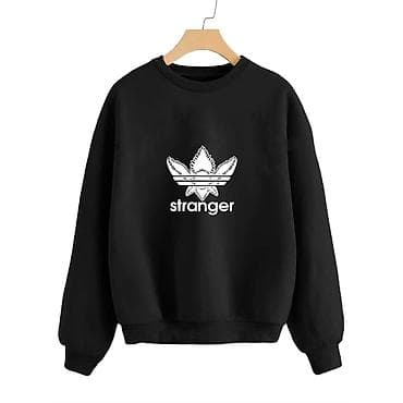 Women's Sweatshirts: Duks crni sa ili bez kapuljace, sa stampom iz popularne serije at lalafo.rs — 3 Women's Sweatshirts: Duks crni sa ili bez kapuljace, sa stampom iz popularne serije — 3