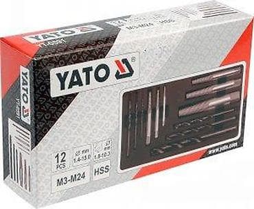 Tools & Equipment: YATO YT-0591 set za vađenje slomljenih zavrtnjeva i šrafova – 12 at lalafo.rs — 4 Tools & Equipment: YATO YT-0591 set za vađenje slomljenih zavrtnjeva i šrafova – 12 — 4