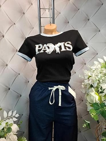 pantalone gina benotti: Damski komplet – majica + široke pantalone - Gornji deo: kratka na lalafo.rs — 2 pantalone gina benotti: Damski komplet – majica + široke pantalone - Gornji deo: kratka — 2