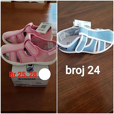 RASPRODAJA! Mint boja: br 24 -gazište 15 cm; Roze boja: broj na lalafo.rs — 4 RASPRODAJA! Mint boja: br 24 -gazište 15 cm; Roze boja: broj — 4
