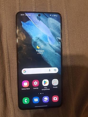 Samsung Galaxy S21 model, Phantom Grey boja. U odličnom stanju, kao da na lalafo.rs — 1 Samsung Galaxy S21 model, Phantom Grey boja. U odličnom stanju, kao da — 1