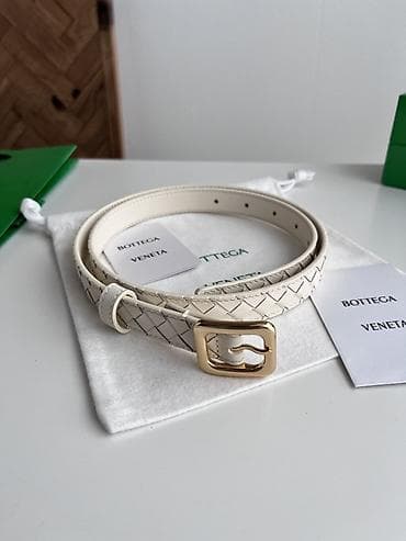 Bottega Veneta kožni kaiš – Intrecciato - Model: tanki ženski kaiš sa na lalafo.rs — 1 Bottega Veneta kožni kaiš – Intrecciato - Model: tanki ženski kaiš sa — 1