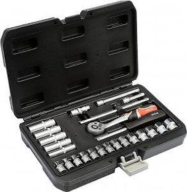 Tools & Equipment: YATO YT-14461 set nasadnih ključeva 1/4" – 38 delova - Profesionalni at lalafo.rs — 6 Tools & Equipment: YATO YT-14461 set nasadnih ključeva 1/4" – 38 delova - Profesionalni — 6