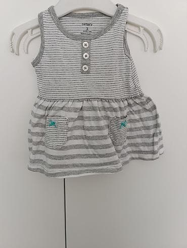 Pamučna haljina za bebe brenda Carter's, veličine 3 meseca. Haljina je at lalafo.rs Pamučna haljina za bebe brenda Carter's, veličine 3 meseca. Haljina je