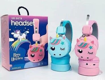 Bluetooth slušalice Jednorog u dve boje - Novi model Karakteristike na lalafo.rs Bluetooth slušalice Jednorog u dve boje - Novi model Karakteristike