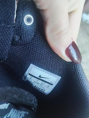 Nike patike – broj 41 (EU 41, US 8, UK 7), crne. - Model visokog na lalafo.rs — 3 Nike patike – broj 41 (EU 41, US 8, UK 7), crne. - Model visokog — 3