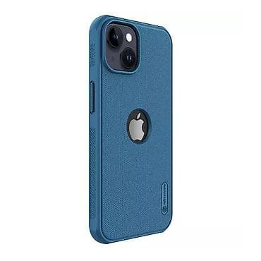 Futrola Nillkin Super Frost Pro za iPhone 15 (6.1) plava (logo cut) at lalafo.rs — 3 Futrola Nillkin Super Frost Pro za iPhone 15 (6.1) plava (logo cut) — 3
