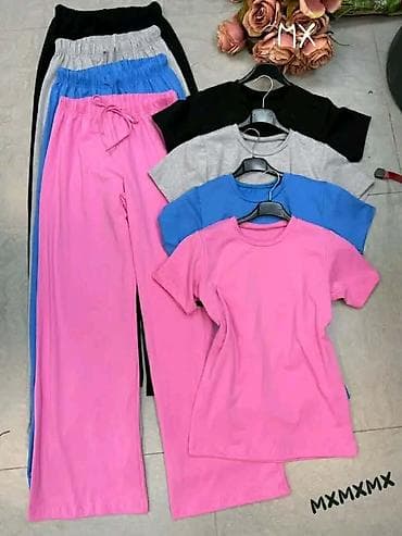 pantalone butiku ali: Ženski komplet za svaki dan – majica kratkih rukava + široke pantalone na lalafo.rs — 5 pantalone butiku ali: Ženski komplet za svaki dan – majica kratkih rukava + široke pantalone — 5