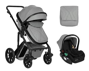 Kolica za bebe 3 u 1 – siva boja - Multifunkcionalni set: sportska na lalafo.rs Kolica za bebe 3 u 1 – siva boja - Multifunkcionalni set: sportska