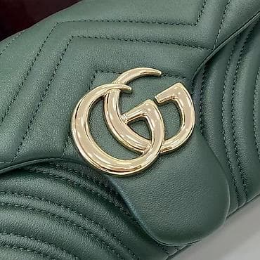 Zelena ženska torba sa lančanim kaišem - Materijal: glatka eko/koža na lalafo.rs — 5 Zelena ženska torba sa lančanim kaišem - Materijal: glatka eko/koža — 5