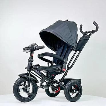 Baby Push Walkers: Dečiji tricikl 3-u-1 sa roditeljskom ručkom i tendom - at lalafo.rs — 1 Baby Push Walkers: Dečiji tricikl 3-u-1 sa roditeljskom ručkom i tendom - — 1