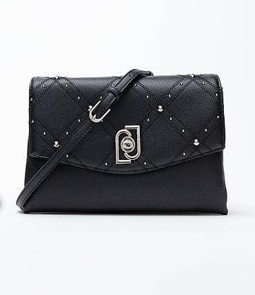 Elegantna crna ženska torba preko ramena. - Materijal: veštačka koža na lalafo.rs Elegantna crna ženska torba preko ramena. - Materijal: veštačka koža