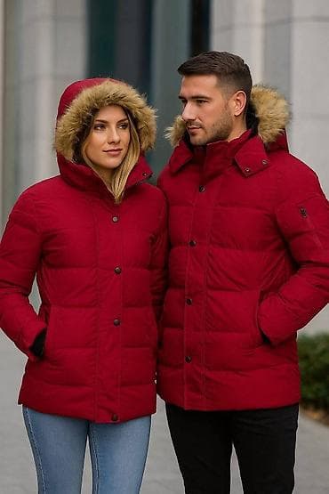 Zimska jakna sa kapuljačom i krznom - Topla, punjena prošivena jakna na lalafo.rs — 3 Zimska jakna sa kapuljačom i krznom - Topla, punjena prošivena jakna — 3