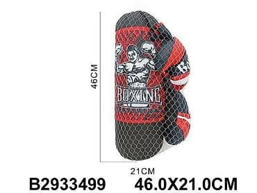 Dečije sportske igračke: Set za boks za decu – džak i rukavice - Dimenzije džaka: 46 x 21 cm na lalafo.rs — 1 Dečije sportske igračke: Set za boks za decu – džak i rukavice - Dimenzije džaka: 46 x 21 cm — 1